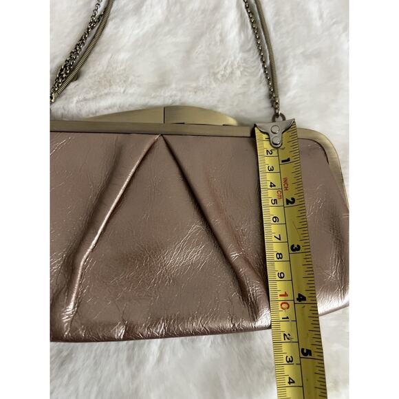hobo international Women’s Clutch Handbag Champagne Gold Brown - Picture 5 of 16